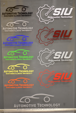 Automotive Technology Vinyl Stickers